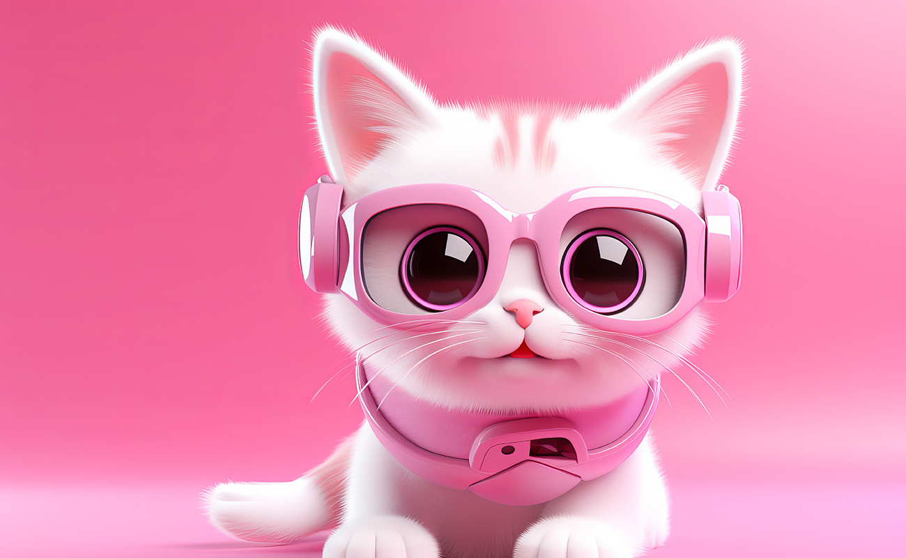 Cute cat studio